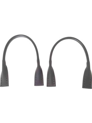 Angel Çanta Aksesuar Suni Deri Pelikan Model Kısa Çanta Sapı Gri