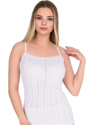 Berrak Kadın Atlet Ip Askılı Desenli BERRAK8050