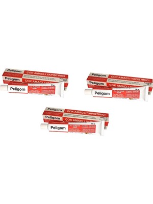 Pelikan No:11 Peligom Yapıştırıcı 90 Gram 3'lü