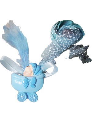 Hayaller Dükkanı 30 Adet Puset Biblo Erkek Bebek Şekeri