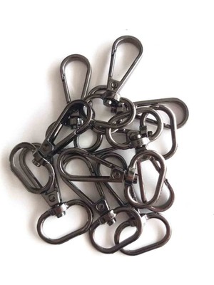 Angel Çanta Aksesuar 10LU Füme Renk 2 cm Kanca