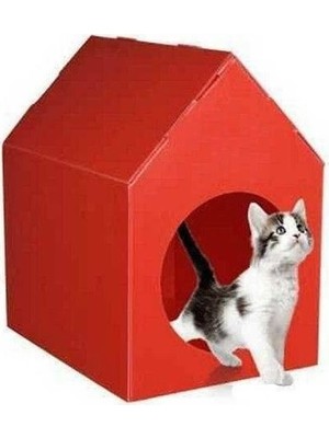 Bereks Plastik Kedi Evi Kedi Kulübesi Kedi Yuvası