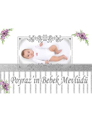 Hayaller Dükkanı Bebek Mevlüt Yasin Seti Uyumlu Afiş HDTS148