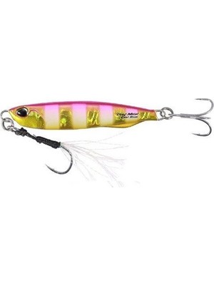 Duo Drag Metal Cast Slim Jig 20GR. PJA0045 / Pink Gold Zebra Glow
