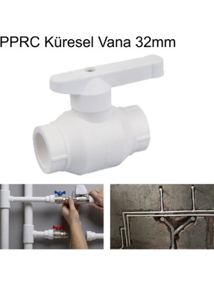 hakan plastik Küresel Vana 32MM Yapıştırma