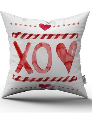 Cango Home Dijital Baskı Kırlent Yastık Kılıfı CGH399