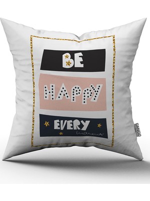 Cango Home Dijital Baskı Kırlent Yastık Kılıfı CGH449