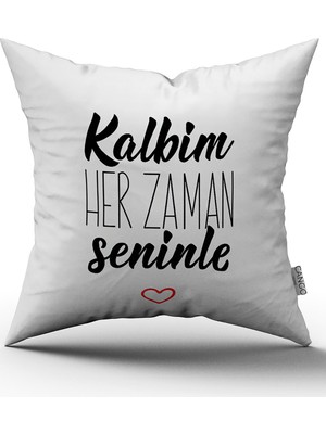 Cango Home Dijital Baskı Kırlent Yastık Kılıfı CGH425
