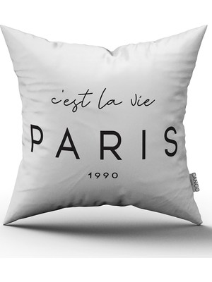 Cango Home Dijital Baskı Kırlent Yastık Kılıfı CGH394