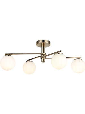 Lucea Bumerang 4 Lü Altın Plafonyer 4XE27