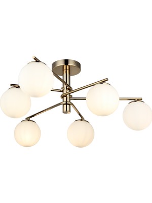 Lucea Bumerang 6 Lı Altın Plafonyer 6XE27