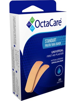 Octacare Standart Pratik Yara Bandı 20 Adet