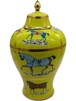 Crearthome At Desenli Sarı Gold By Küp 26X46 cm Wx 198