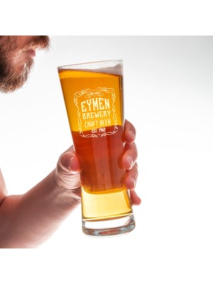 Hediyesepeti Hediye Sepeti Retro Tasarımlı Prag Bira Bardağı