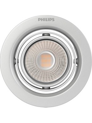 Philips Pomeron Gömme Spot Gümüş 7W 840 4000K Beyaz