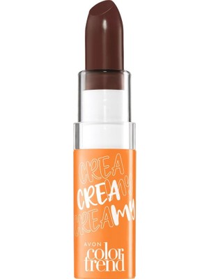 Avon Color Trend Kremsi Ruj Dark Red