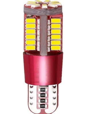 Gürler T10 LED Ampül Buz Mavisi 12V W5W 57 Ledli Kristal Mavi 2 Adet