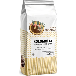 Cafe Renarda Kolombiya Supremo 18SC  Yeni Kavrulmuş Kahve