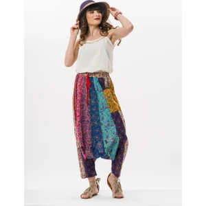 Peçvörk Vual Yazlık Otantik Şalvar/Patchwork Shalwar Tek renk Tkrn