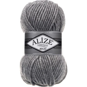 Gri Melanj Alize Süperlana Maxi - 21  (5 Li Paket)