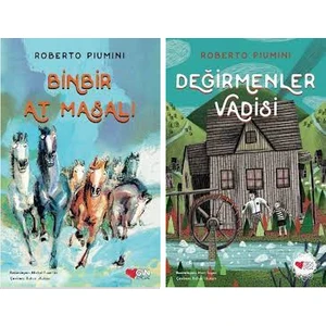 Roberto Piumini 2 Kitap Set - Binbir At Masalı - Değirmenler Vadisi