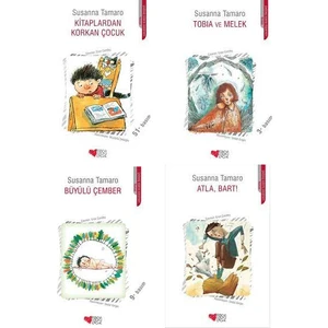 Susanna Tamaro 4 Kitap Set - Kitaplardan Korkan Çocuk - Tobia ve Melek - Büyülü Çember - Atla Bart