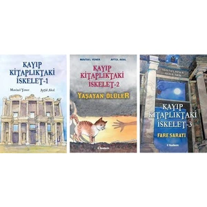 Kayıp Kitaplıktaki Iskelet 3 Kitap Set - Mavisel Yener - Yaşayan Ölüler - Fare Sarayı