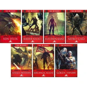 Witcher Serisi: - Son Dilek - Kader Kılıcı - Elflerin Kanı - Nefret Çağı - Ateşle Imtihan - Kırlangıç Kulesi - Gölün Hanımı - Andrzej Sapkowski