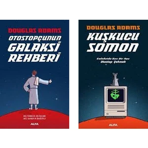 Otostopçunun Galaksi Rehberi Tek Cilt 5 Kitap + Kuşkucu Somon Set - Douglas Adams