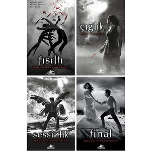 Hush Hush Serisi 4 Kitap Set - Fısıltı - Çığlık - Sessizlik - Final