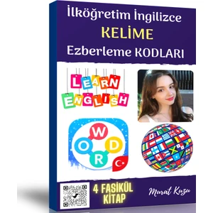 Enine Boyuna Eğitim Ilköğretim Ingilizce Kelime Ezberleme Kodları Kitap Seti (4 Kitap)