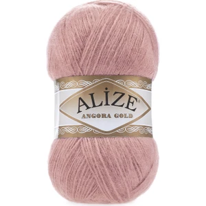 Koyu Pudra Alize Angora Gold - 144 (5 Li Paket)