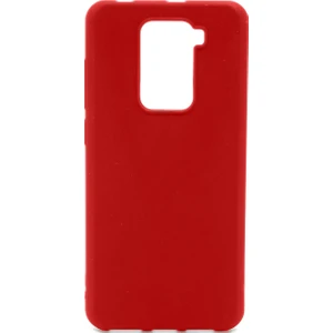 Xiaomi Redmi Note 9 Uyumlu Trend Seri Silikon Kılıf Kırmızı