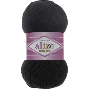 Siyah Alize Cotton Gold 60  (5 Li Paket)