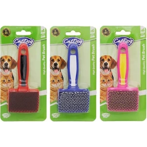 Kedi ve Köpek Için Masaj Uçlu Tarama Fırçası 12X5 cm