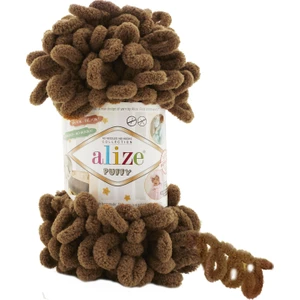 Kahve Moka Alize Puffy 321 (5 Li Paket)