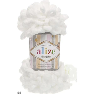 Beyaz Alize Puffy 55 (5 Li Paket)