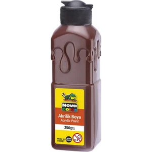 Nova Color 250 Gram Akrilik Boya Kahverengi (NC-3016)