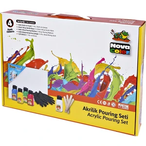 Nova Color Akrilik Pouring Seti Ilkbahar (NC-2500)