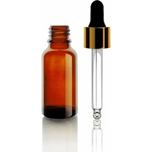Amber Damlalıklı Şişe 5'li 20 ml