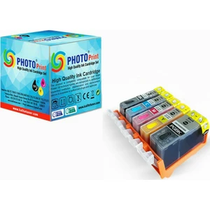 Photo Print® MP540 Muadil Kartuş / 520 521 Muadil Kartuş Set
