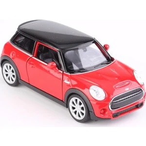 1:38 Mini Cooper New Mini Hatch Çek Bırak Model Araba Krem