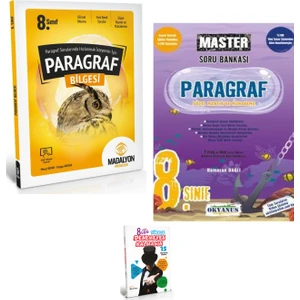 Madalyon LGS  Paragrafın Bilgesi ve Okyanus Master Paragraf Soru Bankası +15 Deneme