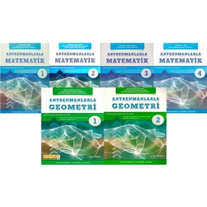 Antremanlarla Matematik 1-2-3-4 ve Geometri 1-2 - 6 Kitap Set