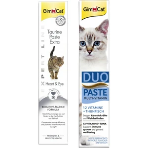 Gimcat Taurine Paste 50gr + 50 gr Duo Tuna Balıklı Multi Vitamin Paste