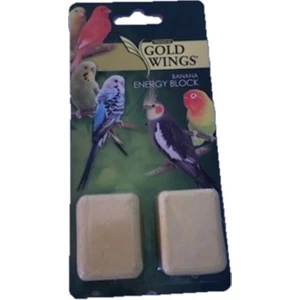Gold Wings Premium Kuş Enerji Bloğu Muzlu 10'lu Takviye
