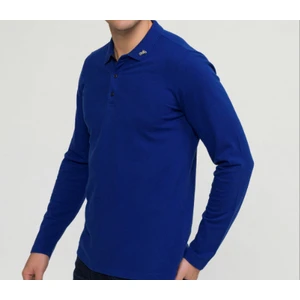 Arslan İş Elbiseleri Saks Mavi Unisex Polo Yaka T-Shirt