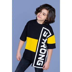 Toontoy Erkek Çocuk Garnili Strong Baskılı Tişört