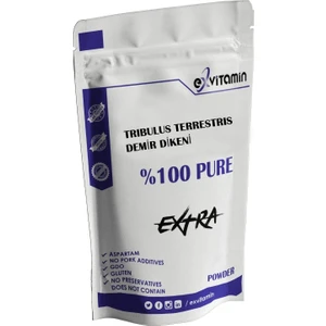 Tribulus Extract Toz Demir Dikeni Saf Hammadde 150 gr Exvitamin
