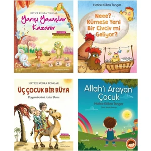 Hatice Kübra Tongar Çocuk Kitapları 4'lü Set